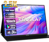 هل تحتاج شاشة محمولة 144Hz فعلًا؟ مقارنة 60Hz vs 144Hz + 1080p vs 2.5K
